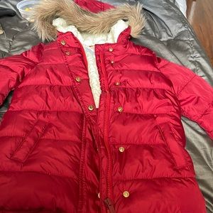 Super cute red girls jacket used only a few times
